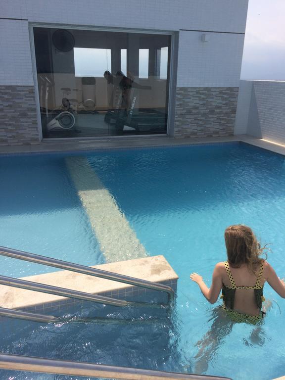 Apartamento Praia Do Itarare São Vicente Dış mekan fotoğraf